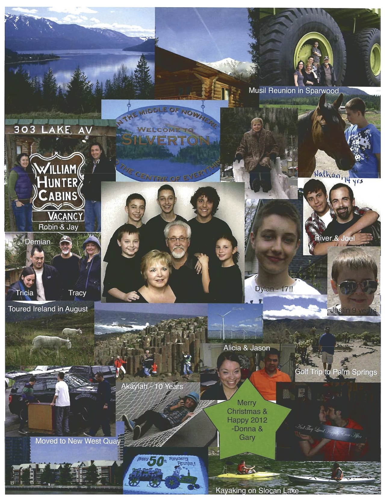 Christmas newsletter 2011
